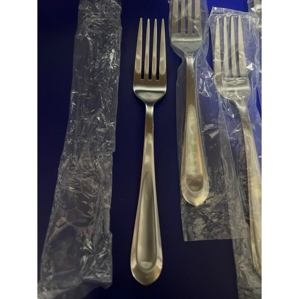 Argent‎ Orfevres Nova Satin 18/10 Stainless Dinner Forks 7.5